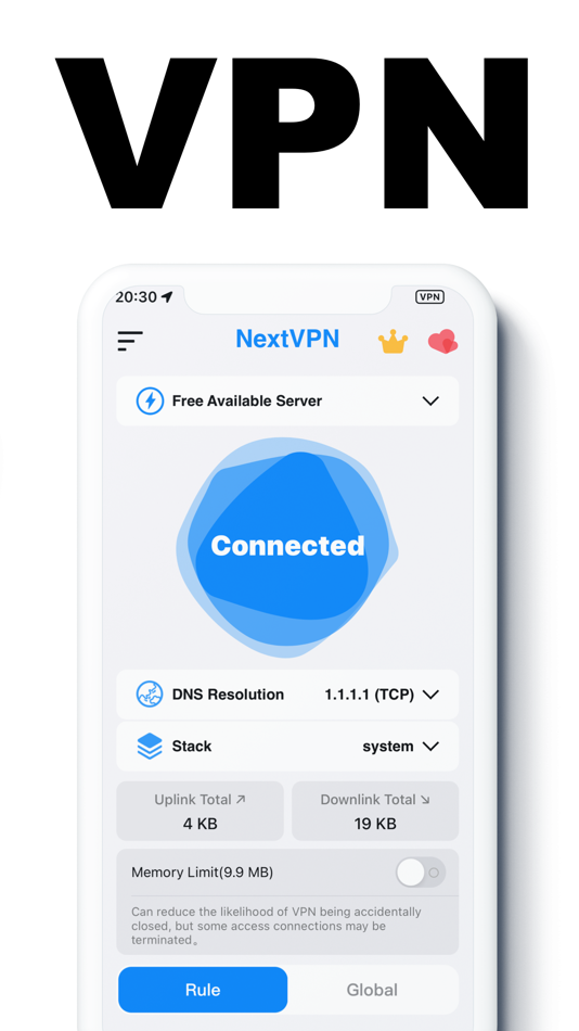 #3. NextVPN: Fast Safe VPN Proxy (iOS) 来自: Surf Safe Network Ltd