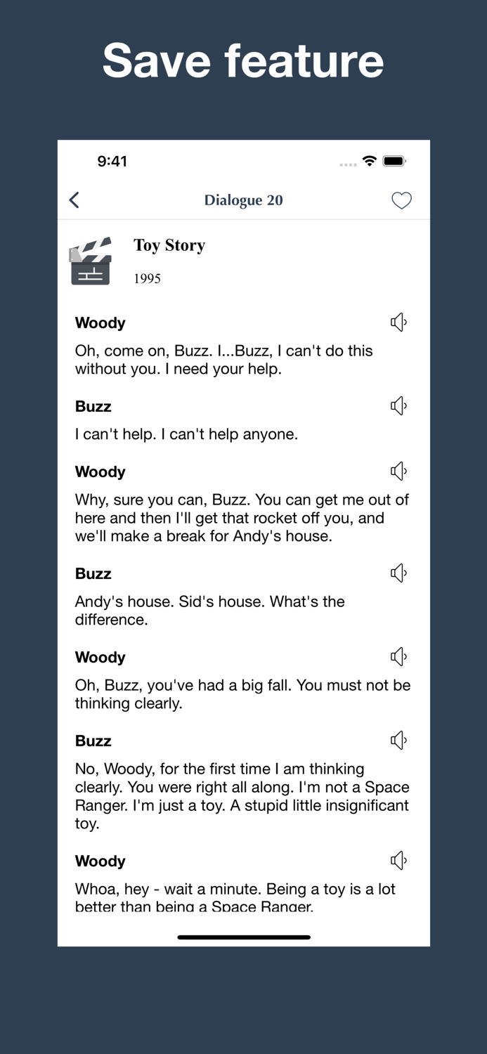 English dialogues in movies