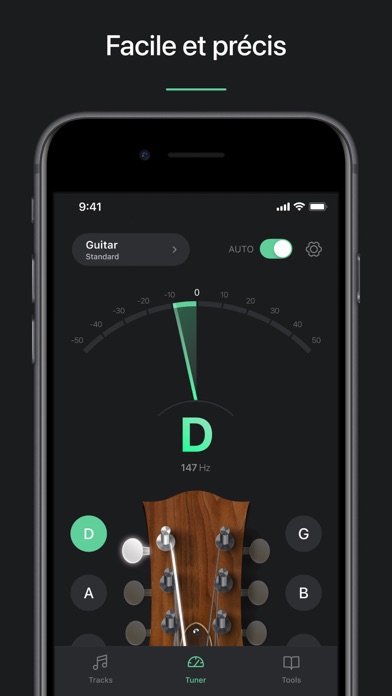 Screenshot #3 pour Guitar Tuner Pro - Accordeur