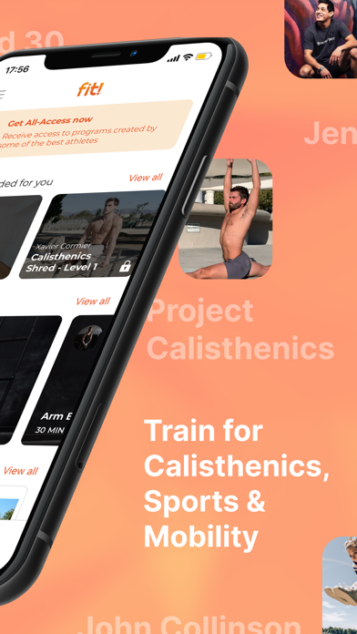 Screenshot #2 pour Fit! - the fitness app