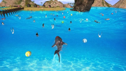 怒っているサメ シミュレーター ゲーム 3 dのおすすめ画像5