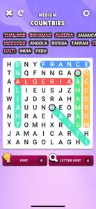 Wosh: Word Search Game screenshot #2 for iPhone