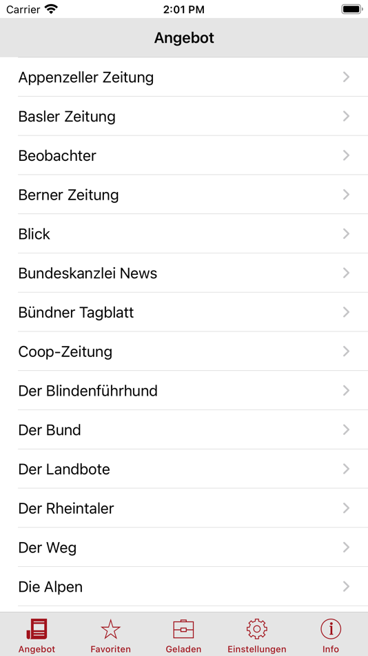 #1. E-Kiosk (iOS) 由: Swiss Federation of the Blind