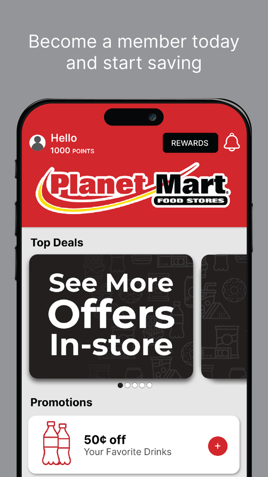 #1. Planet Mart Perks (iOS) Podle: Planet Mart