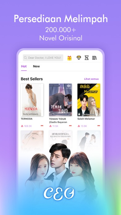 Innovel - Novel & Buku Screenshot
