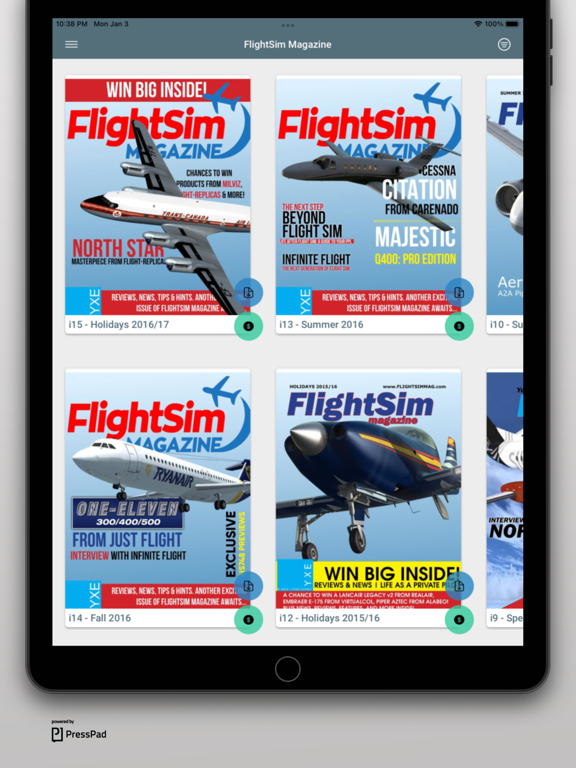 Screenshot #5 pour FlightSim Magazine