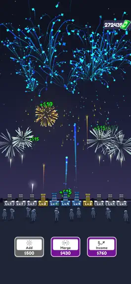 Game screenshot Fireworks Idle 3D apk