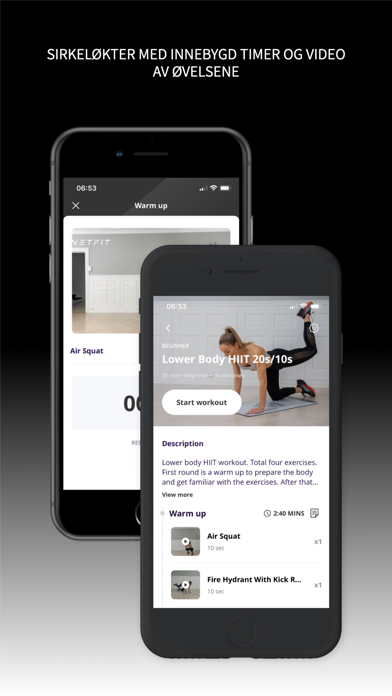 NetFitApp Screenshot