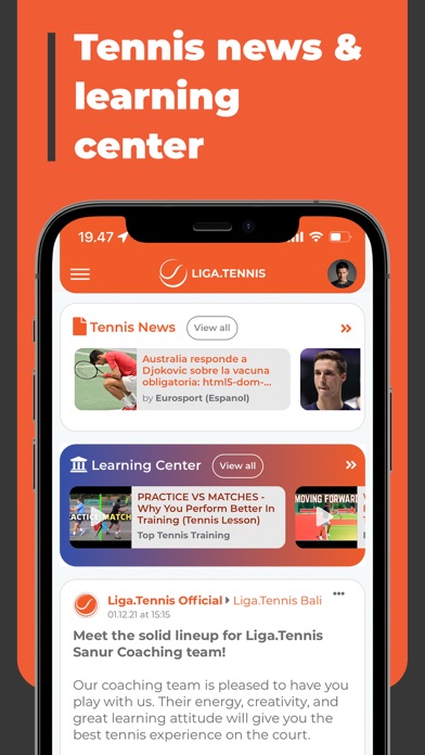 Liga App Screenshot