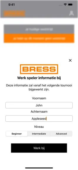 Game screenshot BRESS Toernooi Planner apk