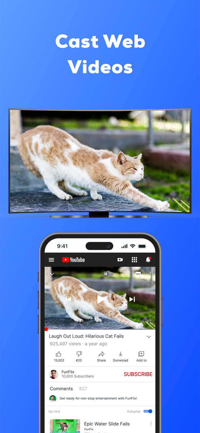 Cast Phone to TV Miracasting