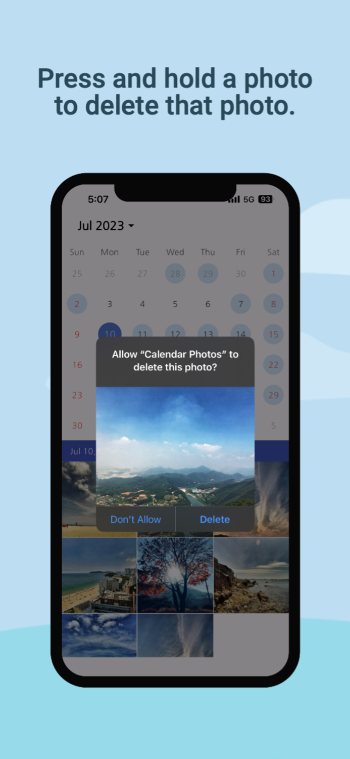 PhotoCalendar - with Calendar