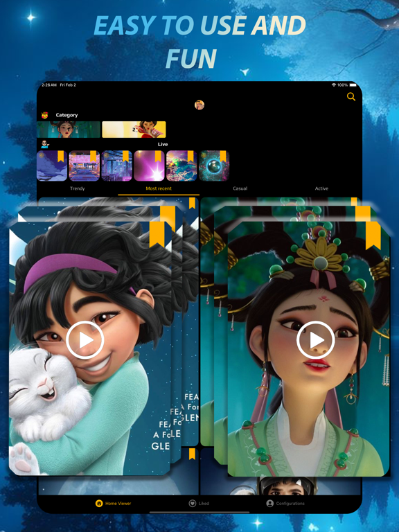 Screenshot #4 pour MagicMoon ~ Fei Live Character