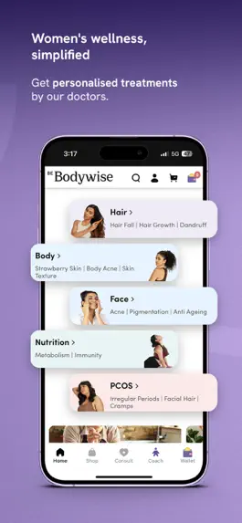 Game screenshot BeBodywise- Women's Health App apk