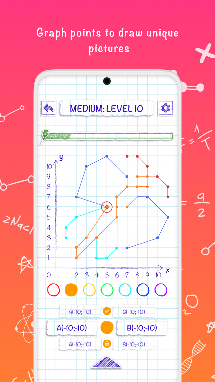 Cartesian graph coordinates