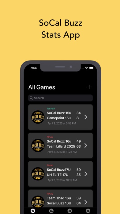 Buzz Stats Screenshot