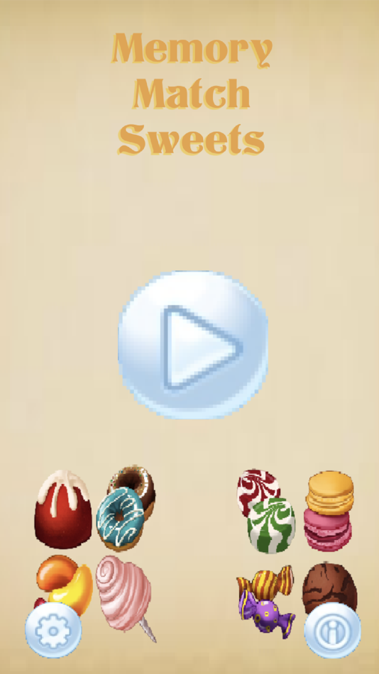 #1. Memory Match Sweets (iOS) 由: Zen Pixel Studios Pty Ltd