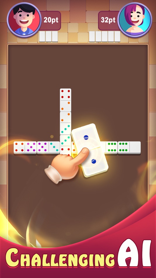 #1. Domino Board Game (iOS) Podle: OEngines Games LLP