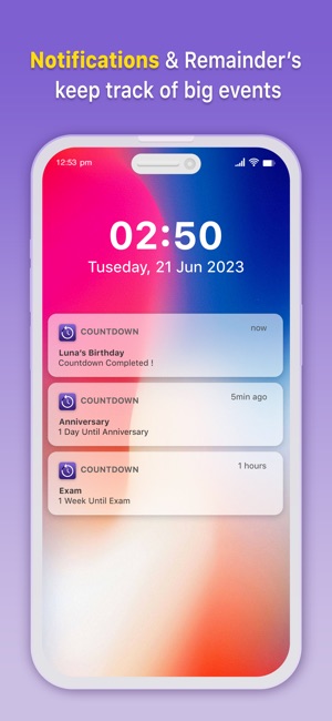 Countdown Up Timer : Widget su App Store