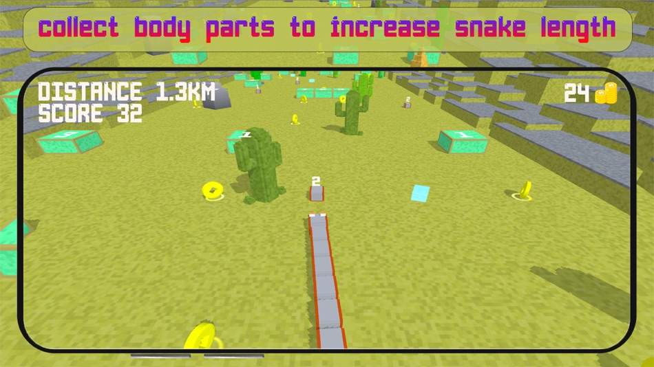 Crazy Snake 3D - 1.1 - (iOS)
