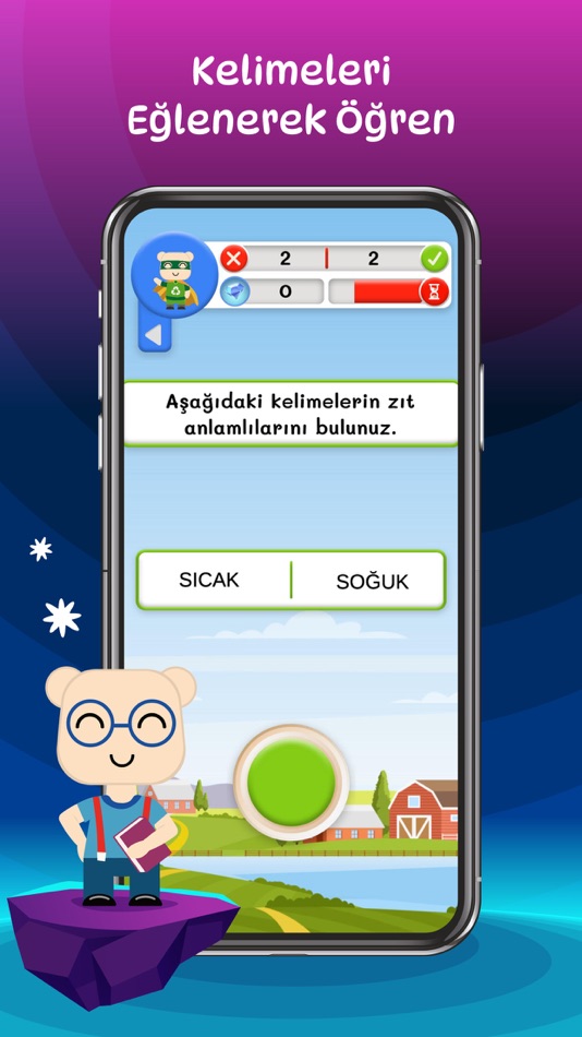 #4. Çocuk Zeka Oyunu: Zıt Anlamlı (iOS) بواسطة: BilsemOnline