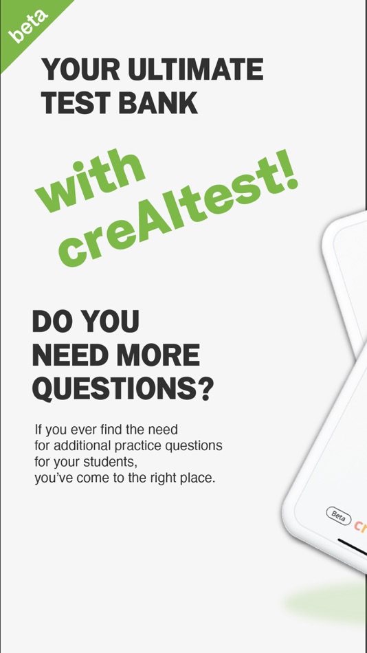 #1. creAItest (iOS) Bởi: To Infinity