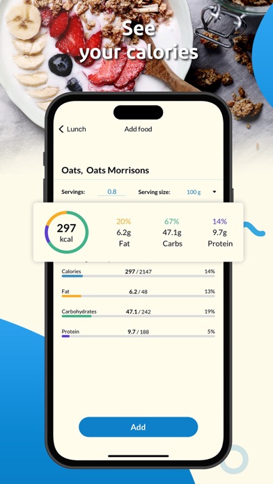 MacroTracker: Calorie Counter Screenshot