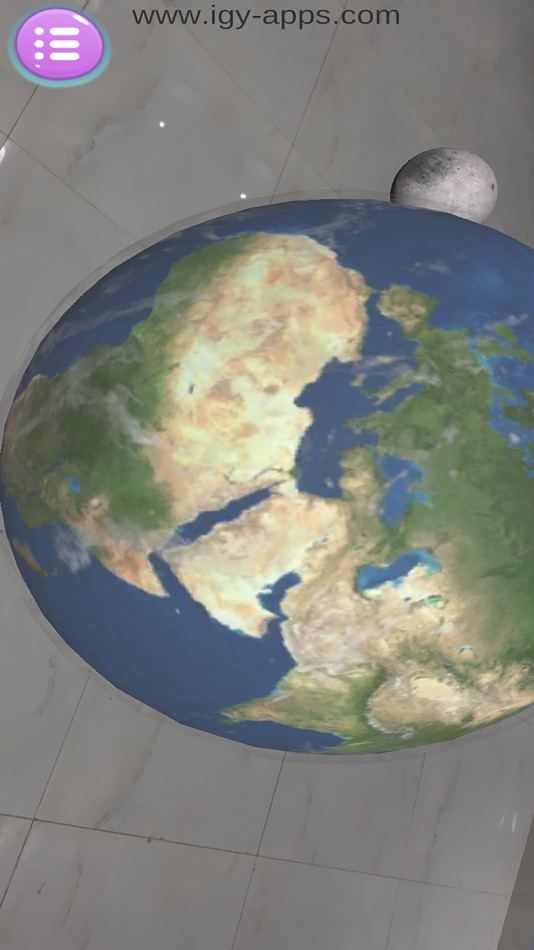 #5. Solar System AR 4D (iOS) By: Ibrahim Amer