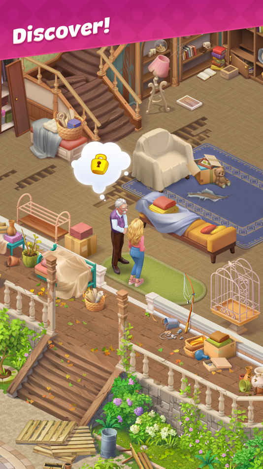 #3. Merge Matters - House Design (iOS) 由: GreenPixel Ltd