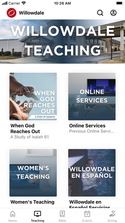 Willowdale Chapel App