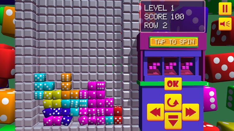 Quay Hu Vip Slot Tetris 3D screenshot-3