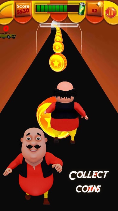 Motu Patlu Scooter Subway Game Screenshot