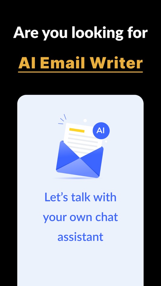 #4. AI Email Writer - Write E-mail (iOS) Podle: Speed Apps Labs LLP