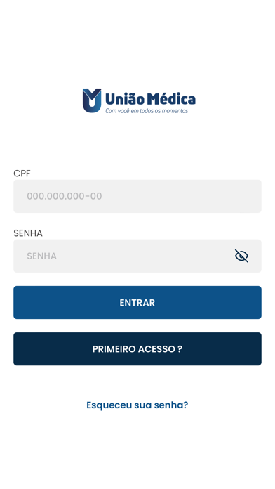 União Médica Beneficiário Screenshot