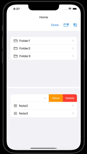 BasicNotesApp screenshot 4