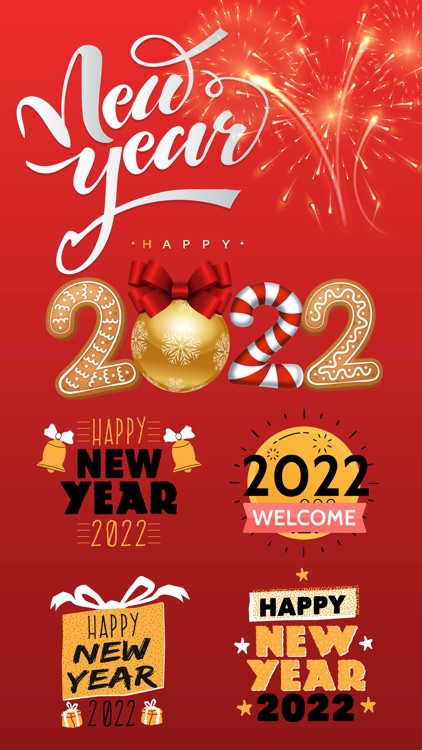 New Year Stickers & Cards!