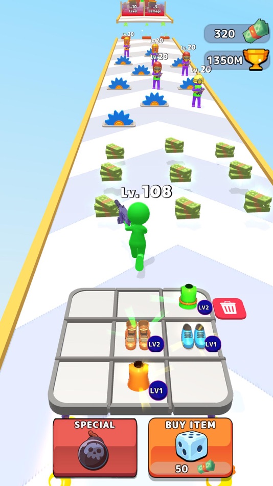 #5. Run and Merge (iOS) 由: M8 Games