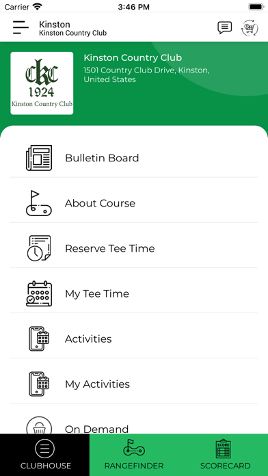 Screenshot #1 pour Kinston Country Club