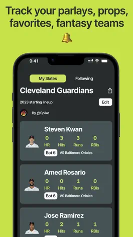 Game screenshot SPIKE Scores Odds Props Stats hack