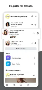 NuPower Yoga+Barre screenshot #2 for iPhone
