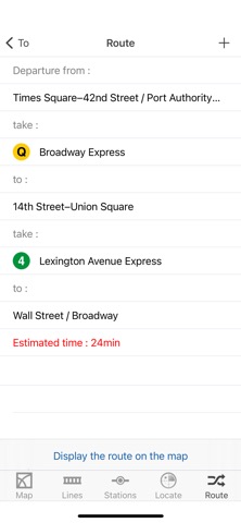ニューヨーク市の地下鉄 乗換案内のおすすめ画像3