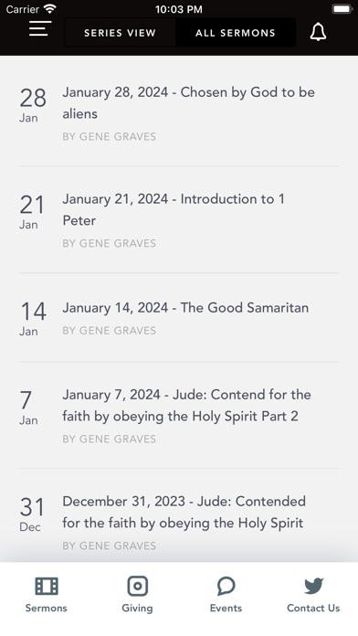Calvary Chapel Roseville App Screenshot