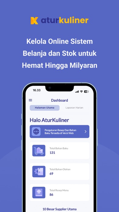 AturKuliner Screenshot 1 - AppWisp.com AturKuliner Screenshot 1 - AppWisp.com