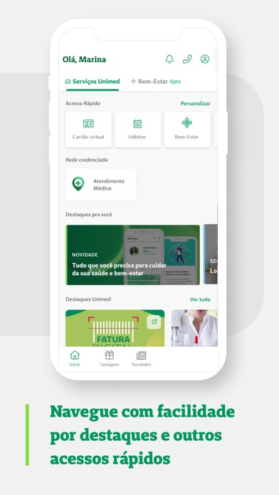 Unimed Vitória Cliente Screenshot