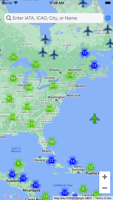 AIR Card® FBO Locator Screenshot