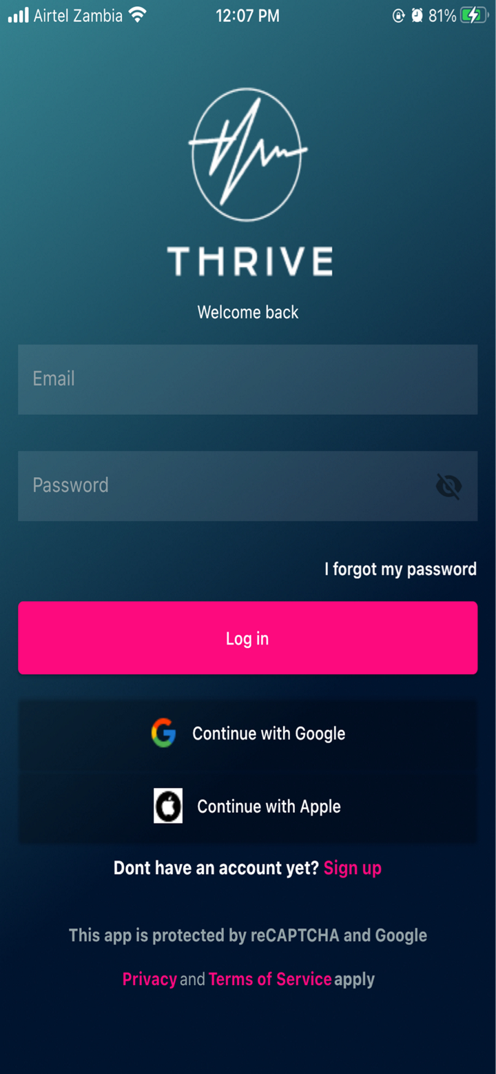 Thrv Provider screenshot 1