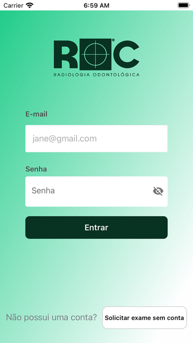 ROC Radiologia Natal Screenshot