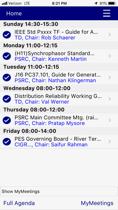 JTCM Agenda Screenshot