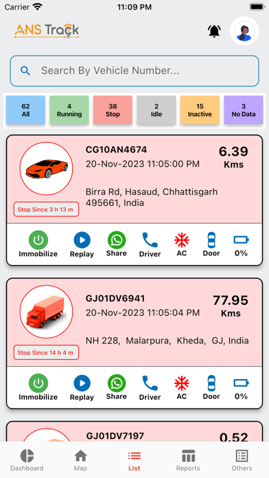 ANS Track Lite Screenshot