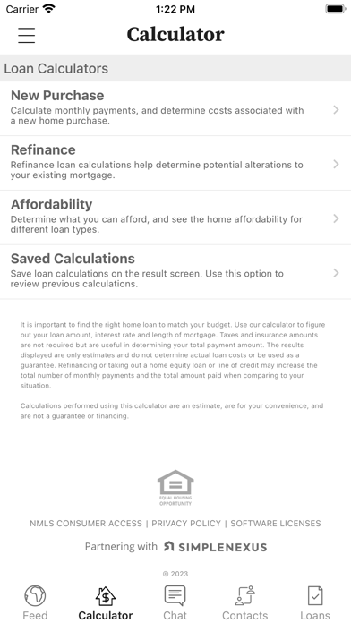 Maps CU Home Loans Screenshot